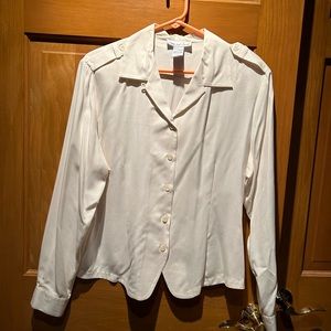 Anna and Frank 100% Silk Top. Size L 🍎